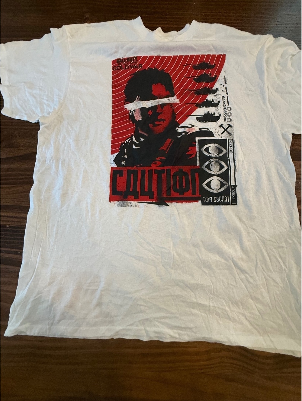 Call of Duty Black Ops Cold War Graphic T-Shirt XL